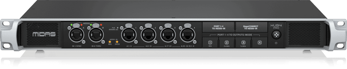 MIDAS HUB4PRO 个人监听系统分配器