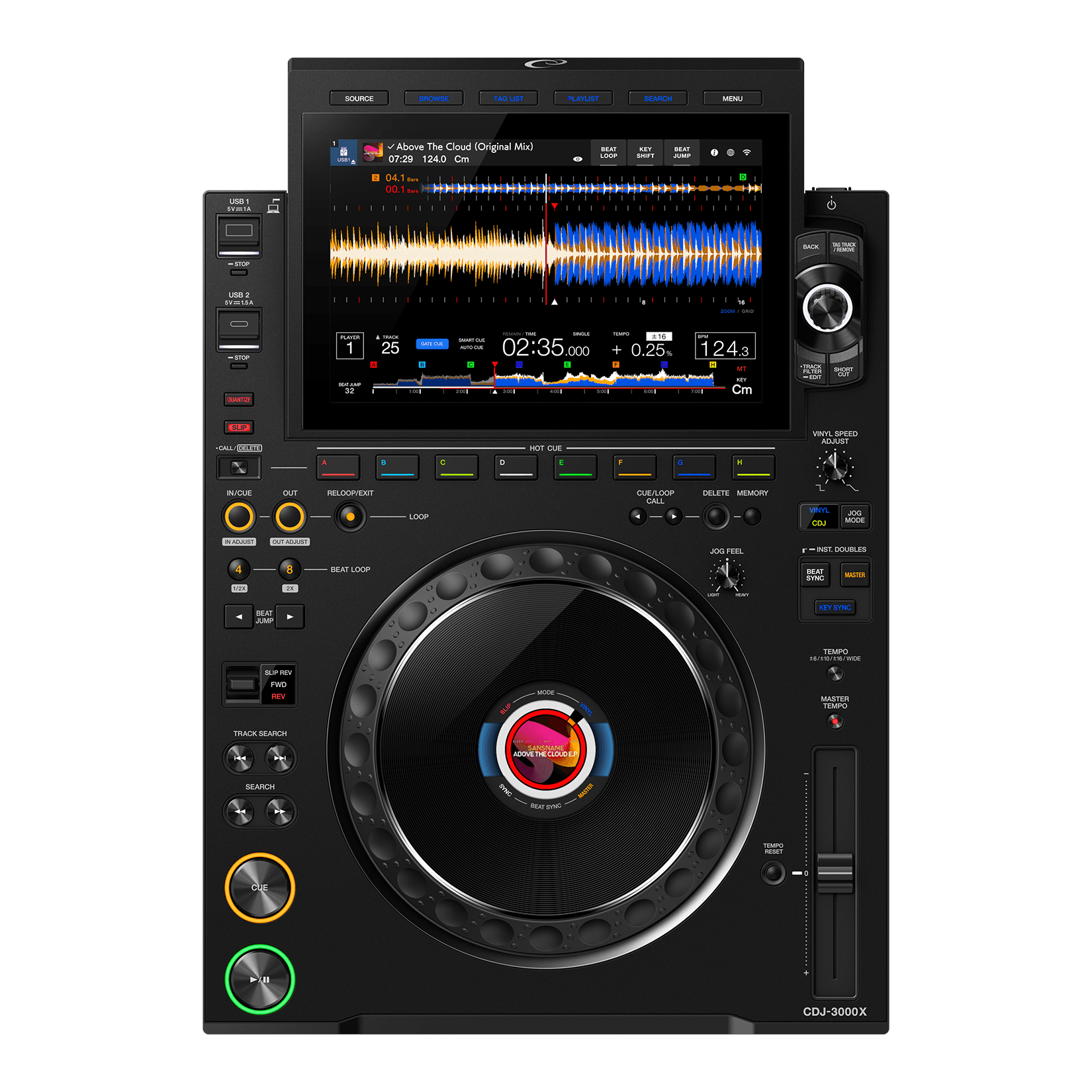 Pioneer DJ CDJ-3000X 专业DJ播放器