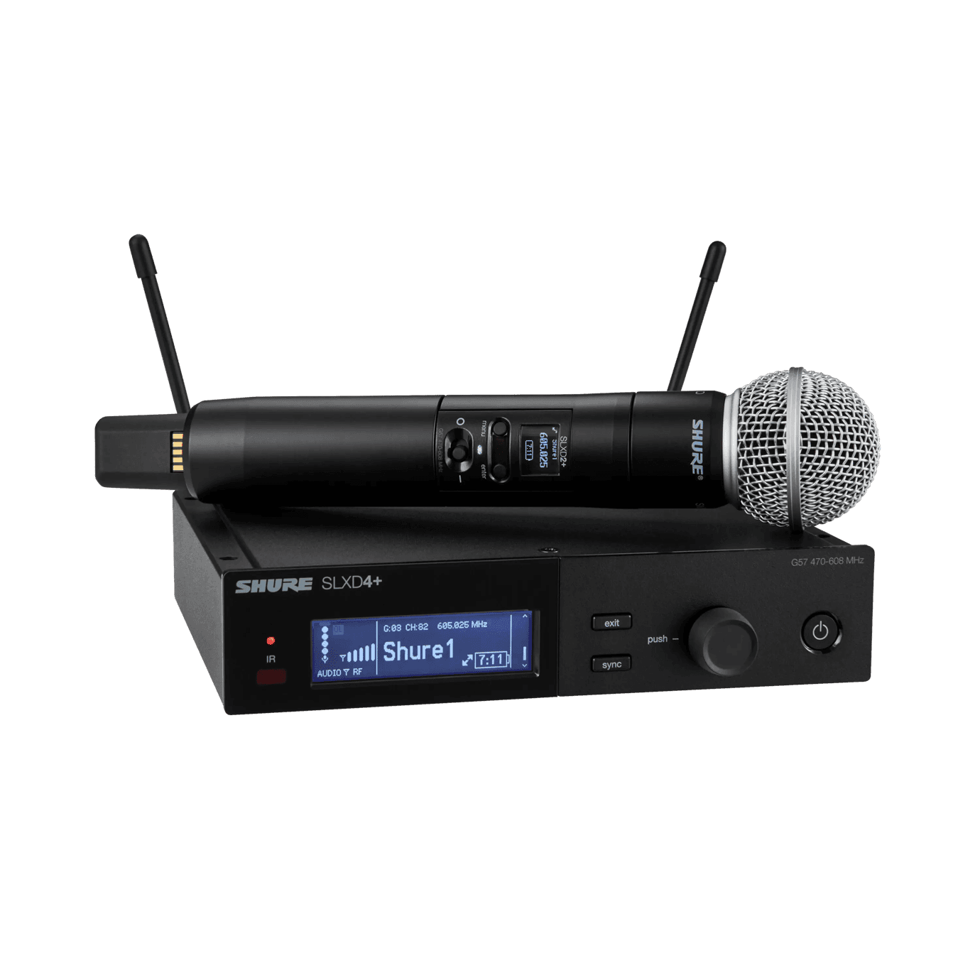 SHUER 舒尔 SLXD24CN/SM58 一拖一无线麦克风套装