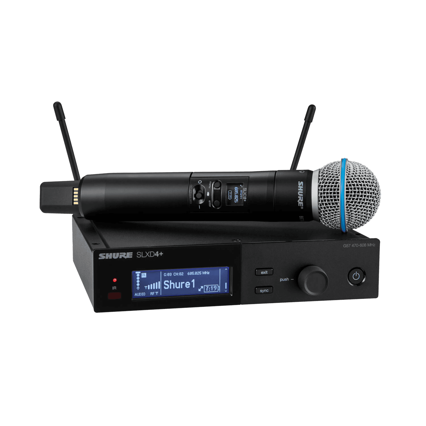 SHUER 舒尔 SLXD24CN/B58 一拖一无线麦克风套装