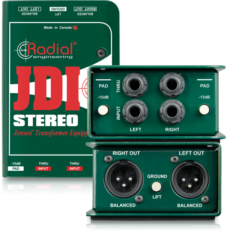 Radial JDI Stereo DI盒