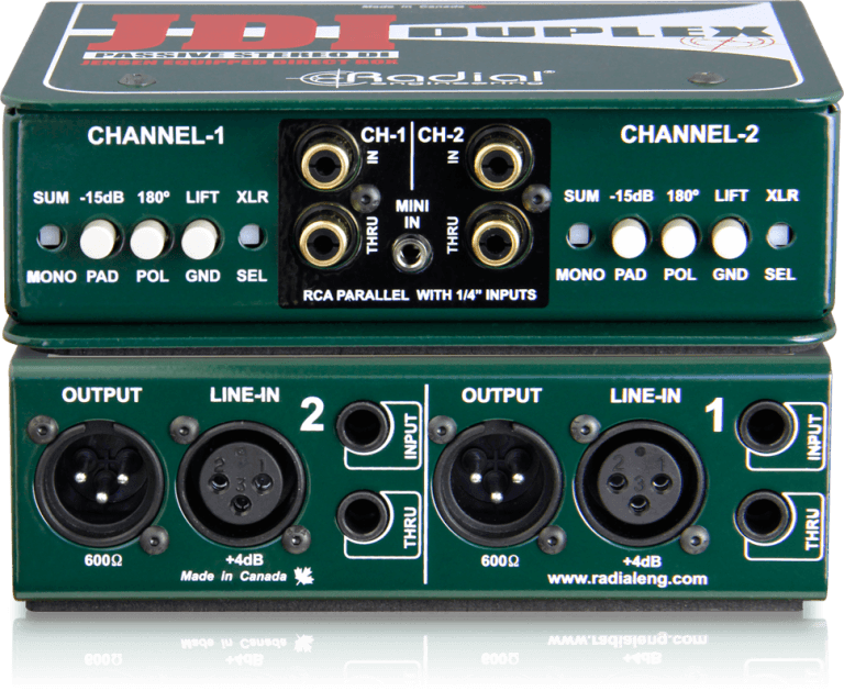 Radial JDI Duplex DI盒
