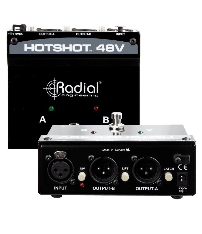 Radial HotShot 48V DI盒